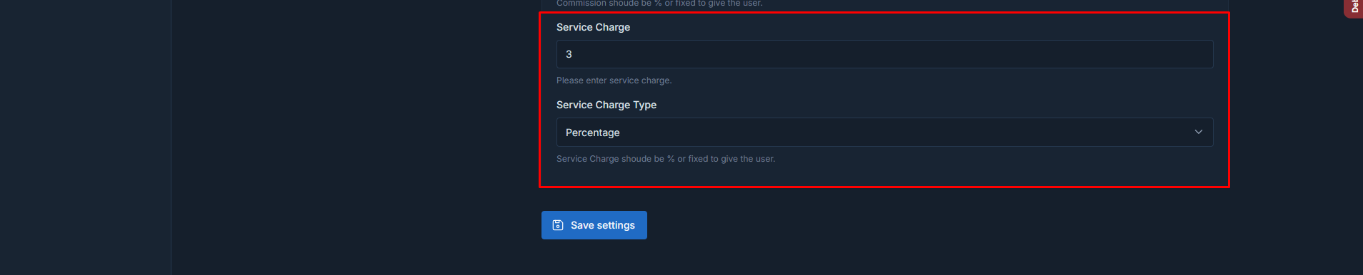 binary mlm Deduction Settings