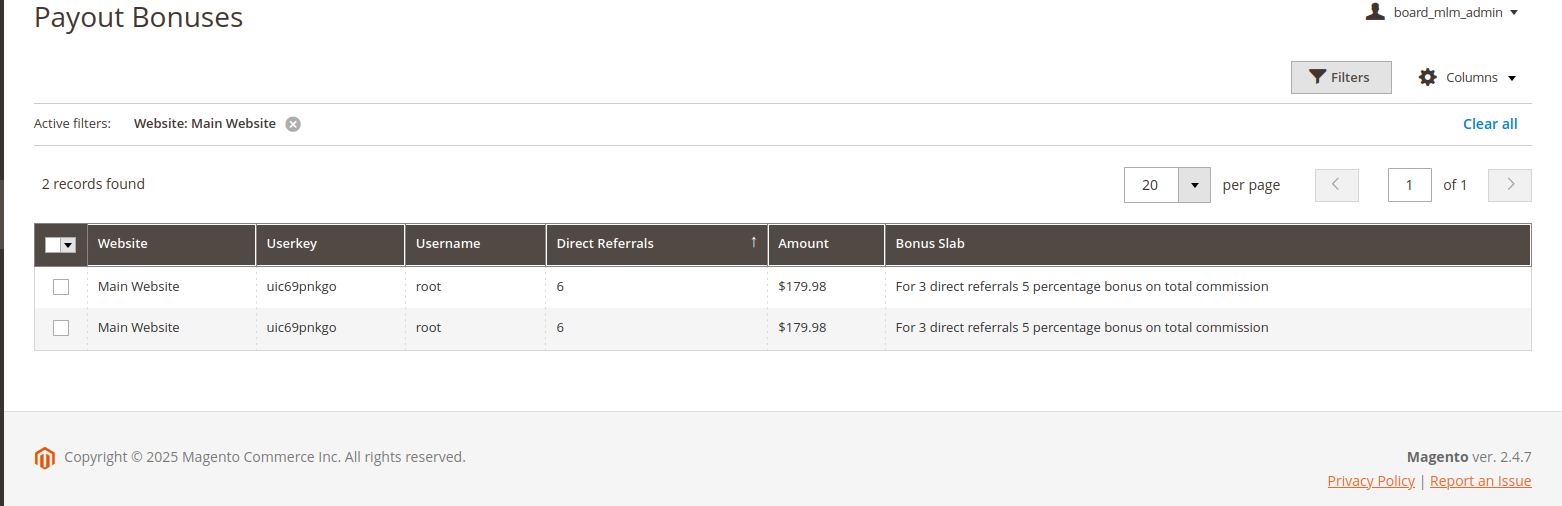 Board Mlm mlm payout